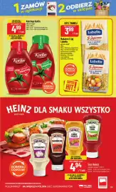 Polomarket gazetka tydzień 36 Strona 35: Ketchup pikantny Kotlin €4,99, Sos czosnkowy Heinz €4,94