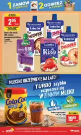 Polomarket gazetka tydzień 36 Strona 38: Kakao rozpuszczalne Cola Cao Turbo €19,99, Deser à la sernik Ube Łowicz €2,95
