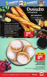 Polomarket gazetka tydzień 36 Strona 41: Pączek z nadzieniem wieloowocowym z pudrem Pychatka €0,99