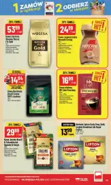 Polomarket gazetka tydzień 36 Strona 49: Kawa mielona MK Cafe Premium €16,99, Kawa ziarnista Jacobs Brazil & Colombia €29,99