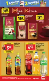 Polomarket gazetka tydzień 36 Strona 51: Napój gazowany Coca-Cola Original Taste €4,44, Napój Lipton Peach €3,90