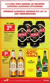 Polomarket gazetka tydzień 36 Strona 56: Piwo Żywiec białe €3,95, Piwo Perła Mocna €3,99