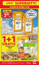 Polomarket gazetka tydzień 36 Strona 7: Mleko UHT Mleczna Polana 1,5% €2,39