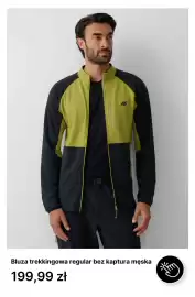4F gazetka tydzień 36 Strona 10: Bluza trekkingowa regular bez kaptura męska 4F €199,99