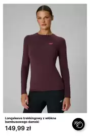 4F gazetka tydzień 36 Strona 11: Longsleeve trekkingowy z włókna bambusowego damski 4F €149,99
