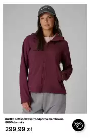 4F gazetka tydzień 36 Strona 3: Kurtka softshell 4F wiatroodporna membrana 8000 damska €299,99