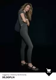Bershka gazetka tydzień 36 Strona 9: Legginsy z tkaniny technicznej €99,90