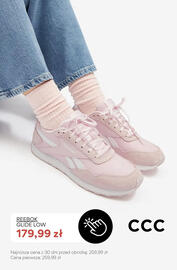 CCC gazetka tydzień 36 Strona 10: Buty Reebok Glide Low €179,99