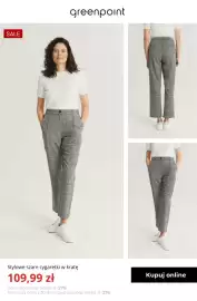 Greenpoint gazetka tydzień 36 Strona 5: Stylowe szare cygaretki w kratę Greenpoint €109,99