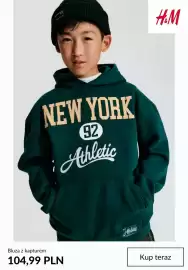 H&M gazetka tydzień 36 Strona 6: Bluza z kapturem H & M €104,99