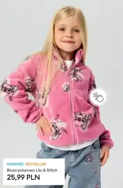 Sinsay gazetka tydzień 36 Strona 27: Bluza polarowa Lilo & Stitch €25,99