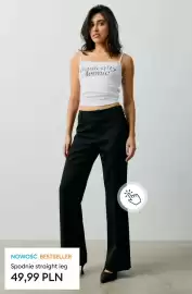 Sinsay gazetka tydzień 36 Strona 9: Spodnie straight leg €49,99