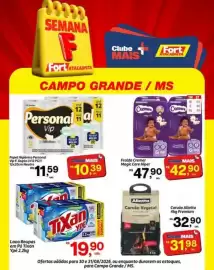 Tabloide Fort Atacadista Página 3: Tixan ypê - lava roupas em pó €19,90, Tm - frolda cremer magic care hiper €47,90