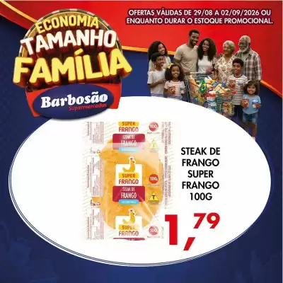Barbosão Extra (válido até 2-09)