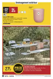 Catalogue Bricorama page 10: Bricorama Table pliante multifonction €27,72, Elho Cache-pot VIBES orchidée €3,90