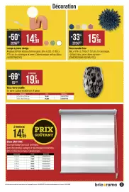 Catalogue Bricorama page 3: Store EASY CHIC €14,95, Déco murale fleur €15,90