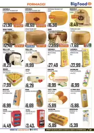 Volantino Big Food Pagina 17: Pasta filata affumicata €5,89, Bella Lodi Formaggio Italiano €11,29