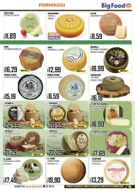 Volantino Big Food Pagina 19: Petrucci Pecorino Vecchio Stampo €21,29, Nunziatini Pecorino Paglia e Fieno €16,18