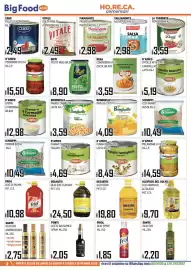Volantino Big Food Pagina 2: Olio Evo Classico Desantis €24,50, Schioppi Ceci Giganti €10,49