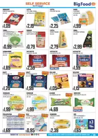 Volantino Big Food Pagina 23: Bongrain Delicapra Fette €1,99, Galbanino l'Originale €4,69