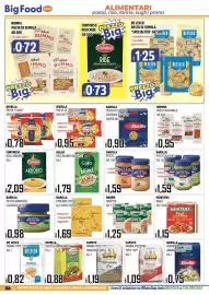 Volantino Big Food Pagina 32: Knorr risotto €1,25, Barilla pesto basilico €1,59