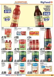Volantino Big Food Pagina 33: La Casareccia pomodorini in succo €0,55, La Casareccia pomodorini datterini in succo €0,55