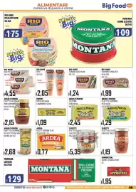 Volantino Big Food Pagina 35: Ardea filetti sardine olio di semi €0,77, Rio Mare Pate' €2,05