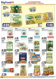 Volantino Big Food Pagina 36: Valfrutta legumi in vetro €0,70, Bonduelle fagiolini fini €0,79