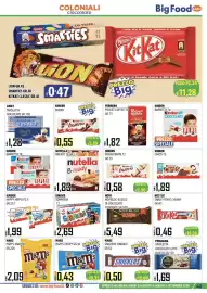 Volantino Big Food Pagina 43: Novibloc blocco di cioccolato fondente €5,49, Kinder Sorpresa T3 €2,69