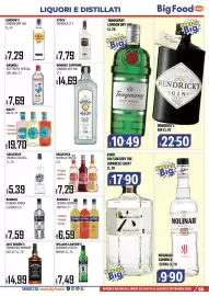 Volantino Big Food Pagina 53: Malfy Gin €19,70, Vodka a frutta Keglevich €7,29
