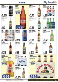Volantino Big Food Pagina 59: Tennent's Birra Super €1,29, Tuborg birra €1,44