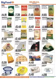Volantino Big Food Pagina 6: Parmareggio Parmigiano Reggiano €20,49, Welcome Fette Cheddar €4,49