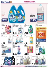 Volantino Big Food Pagina 62: Alba lavatrice bouquet primavera €1,59, Alba lavatrice lt.3 €2,65