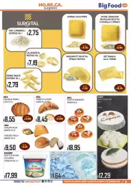 Volantino Big Food Pagina 9: Arca conchiglìa panna e latte €8,55, Arca cornetto classico €8,45