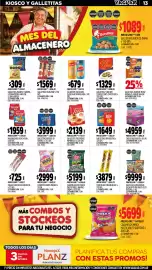 Catálogo Supermercados Yaguar semana 36 Página 13: Galletitas trio pepas €2.139,00