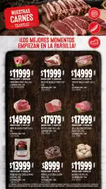 Catálogo Supermercados Yaguar semana 36 Página 7: Vacio de novillo swift a/v €11.999,00, Chorizo alem €11.999,00