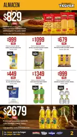 Catálogo Supermercados Yaguar Página 2: San remo vinagre alcohol €999,00, San remo lenteja €1.099,00