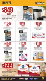 Catálogo Supermercados Yaguar Página 5: My Hogar rollo de cocina €1.199,00, My Hogar papel higienico hoja simple €1.029,00