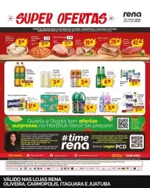 Catálogo Supermercados Rena semana 36 Página 8: Fralda d. personal protec €32,90, Água Sanitária Super Globo €5,49