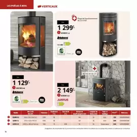 Catalogue Bricomarché page 16: Aduro - adduro €1.129,00, Aduro - plage de fonctionnement de à 9 kw €1.299,00
