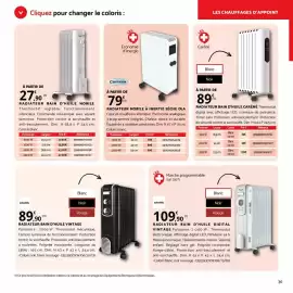 Catalogue Bricomarché page 36: Durable - radiateur mobile à inertie sèche ola €79,00