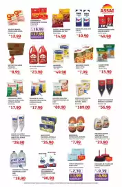 Encarte Assaí Atacadista semana 36 Página 3: Aurora - mortadela tradicional €7,99, Hellmann's - maionese €49,90