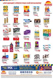 Encarte Assaí Atacadista Página 2: Sabores - biscoito recheado negresco sabores €2,49, Pinho sol - desinfetante €11,90