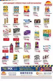 Encarte Assaí Atacadista Página 2: Sabores - biscoito recheado negresco sabores €2,49, Pinho sol - desinfetante €11,90