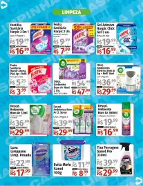 Catálogo Supermercado Dalben Página 3: Desod. Ambientes Bom Ar Cl. Spray €29,99, Pedra Sanitária Harpic €7,99