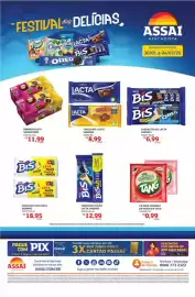 Encarte Assaí Atacadista semana 36 Página 1: Lacta - chocolate sabores €8,99, Lacta - bombom €11,99
