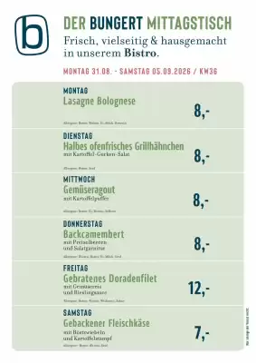 BUNGERT Prospekt (gültig bis 5-09)