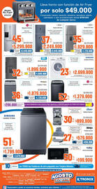Catálogo Ktronix semana 35 Página 12: LG lavadora 13 kilos €1.379.900,00, LG Nevecón 618 litros €5.049.900,00