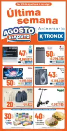Catálogo Ktronix semana 35 Página 1: Tcl qled tv 55" €1.599.900,00, Emove Scooter Jet €1.647.195,00