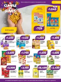 Catálogo Supermayorista Vital semana 36 Página 18: Lucchettinis capelettini €3.599,00, Vitina sémola clásica €1.399,00